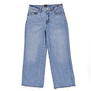 J. Crew Factory Light Blue Wide Leg Jeans